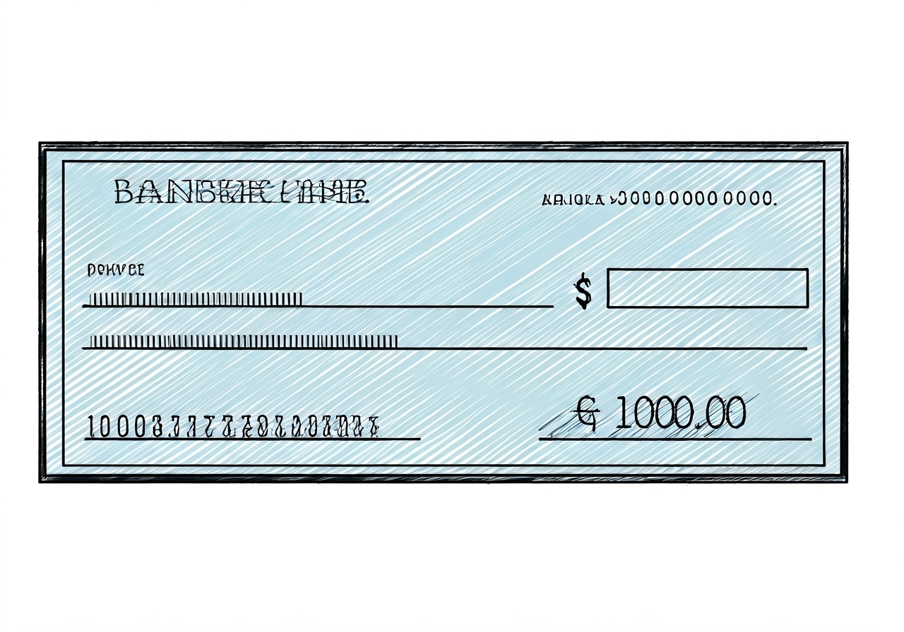 bank check-翻译为中文-例句英语| Reverso Context