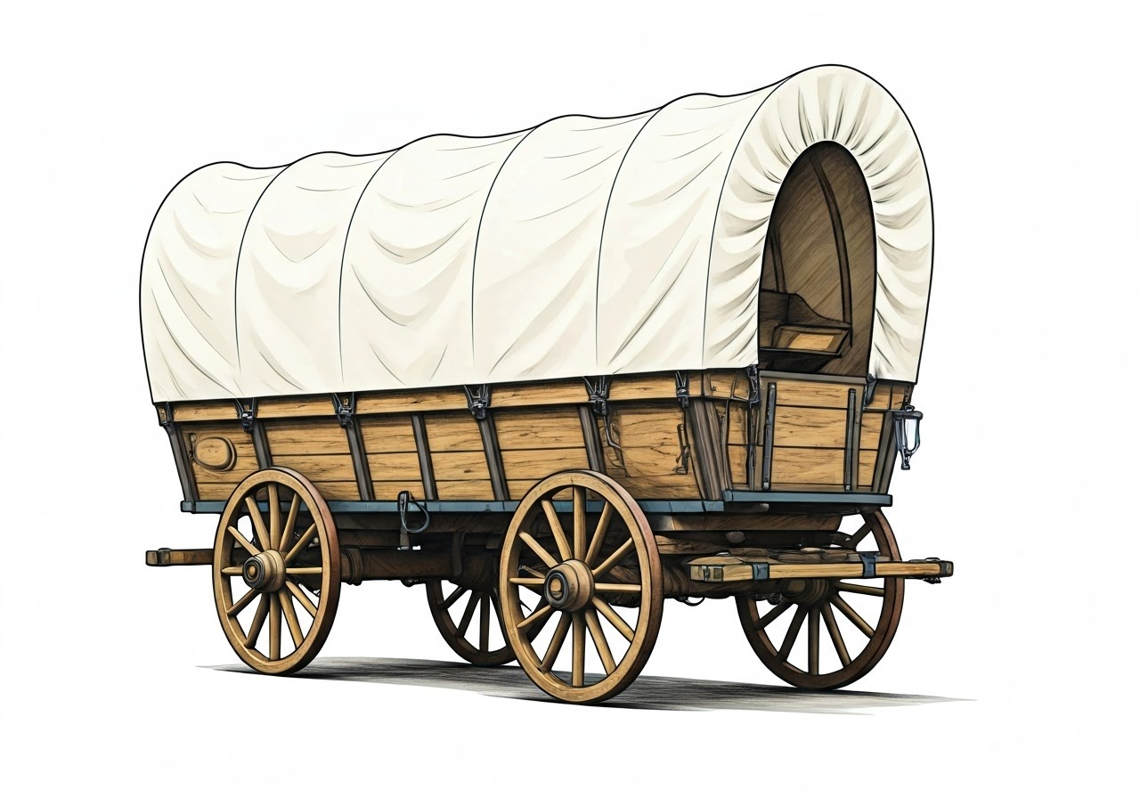 covered wagon - Traduzione in italiano - esempi inglese | Reverso Context, image size:1280x896