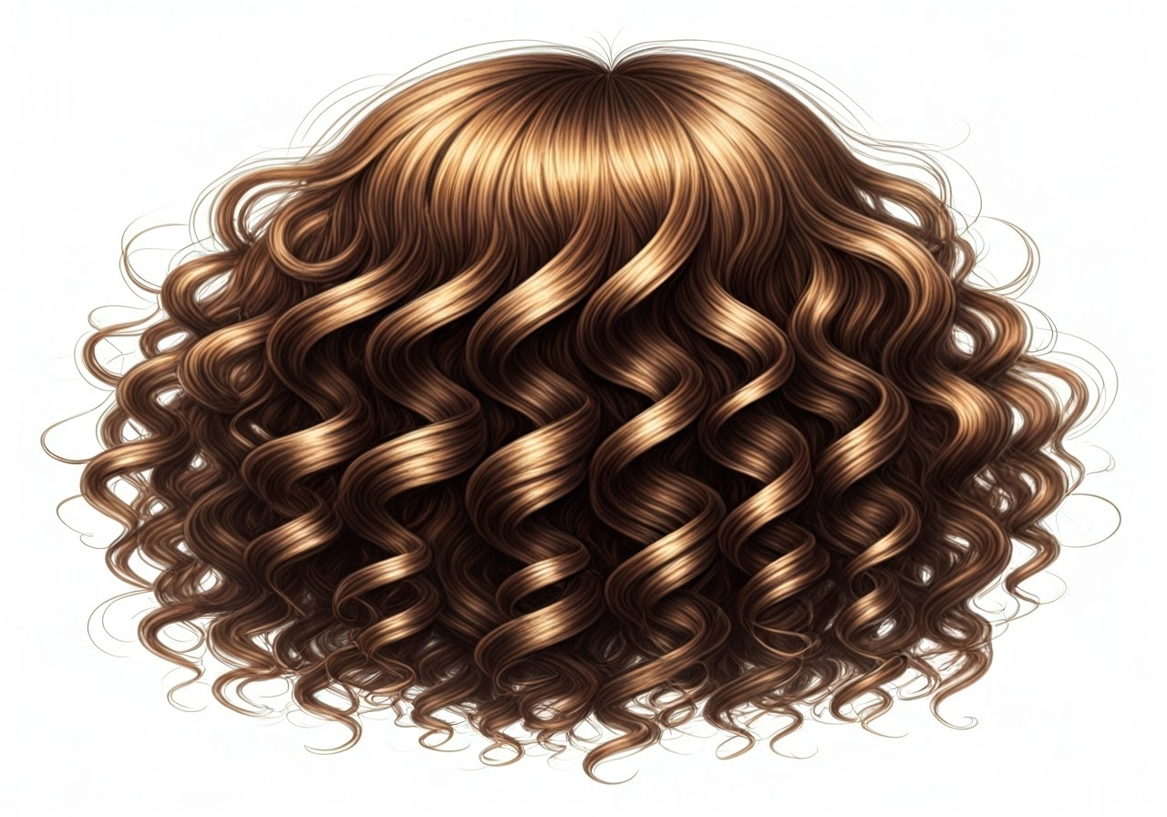 Curly hair - Translation into Italian - examples English | Reverso Context, image size:1280x896