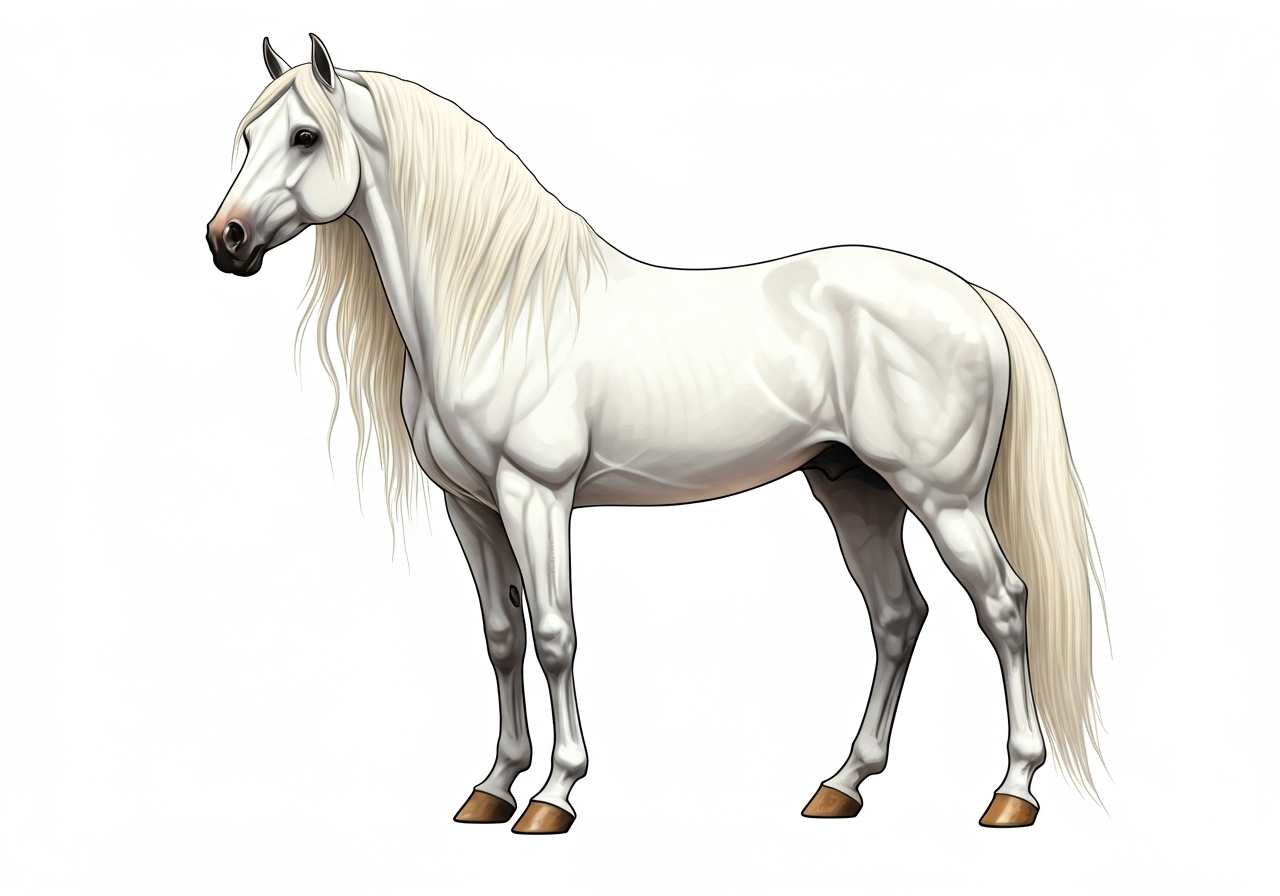 white horse - Tradução em português - exemplos inglês | Reverso